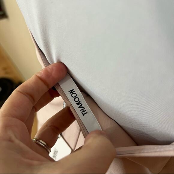 Thakoon light blush pink slip midi dress NEW 4 - Picture 8 of 11